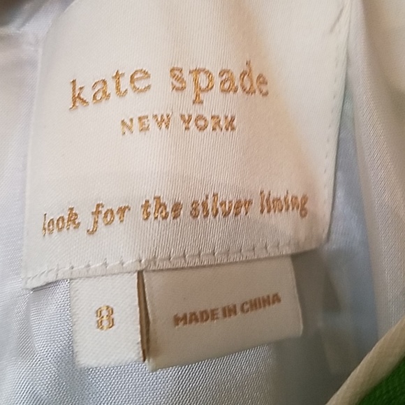 Kate Spade Tropical Leaf Dress Size 8 - Picture 5 of 8